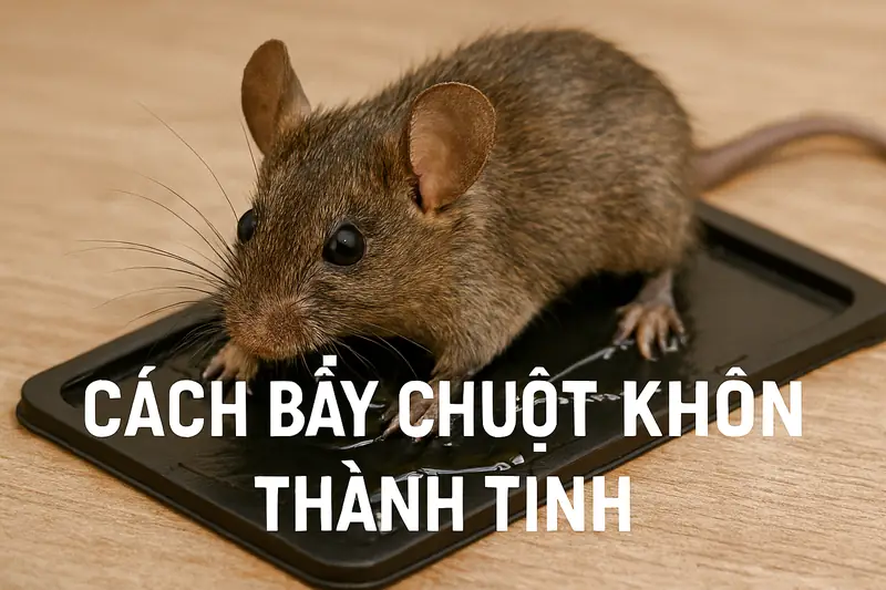 cách bẫy chuột khôn thành tinh
